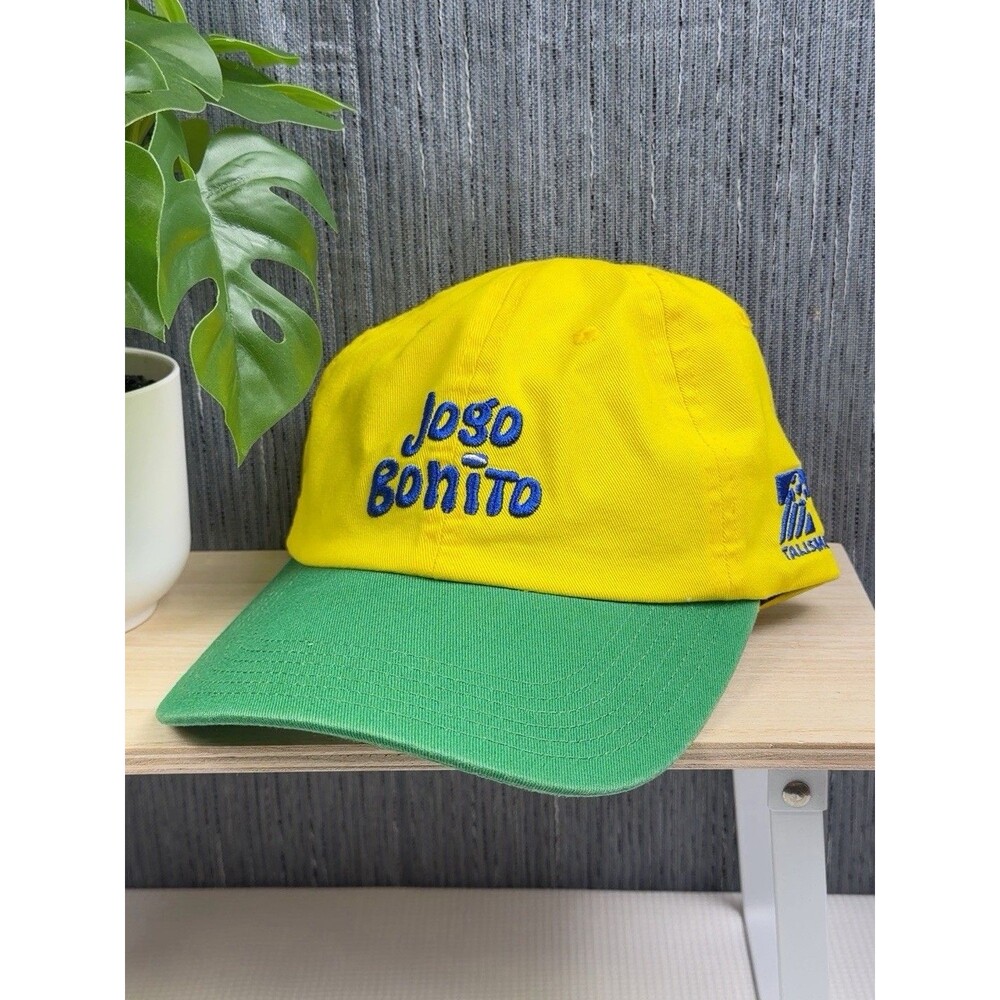 Talisman x Target Brazil Jogo Bonito Soccer Snapback Hat Yellow Green New